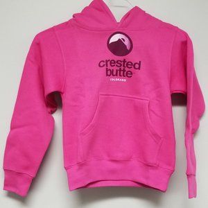 Brand New Girls Small Hot Pink Hoodie